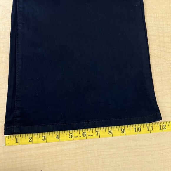 NWT VIP JEANS Womens Black Pants Size 15/16 Sculpting Boot Cut Stretch High Rise - Picture 10 of 10